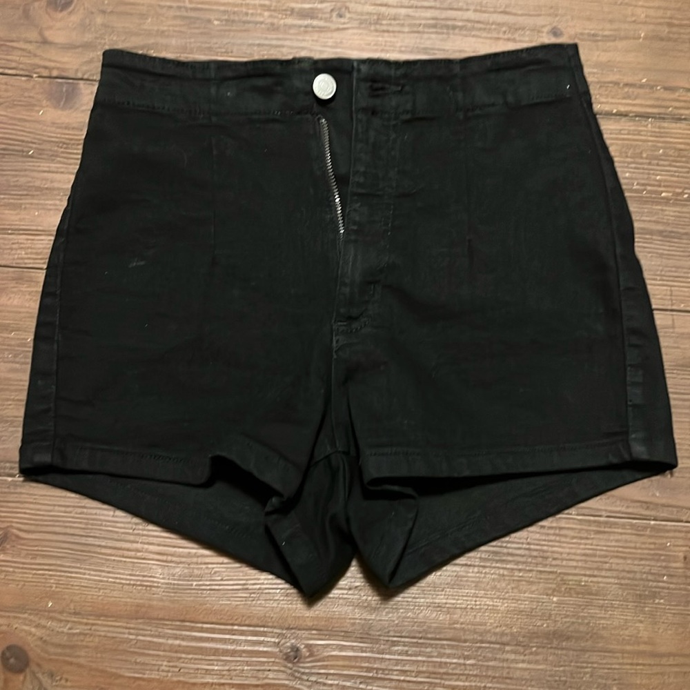Womens black shorts sz 4 worn once